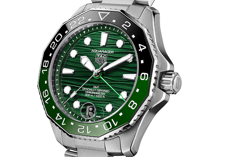 TAG Heuer泰格豪雅Aquaracer Professional 300 GMT 腕錶
