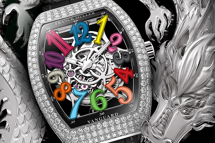 亮麗又低調的龍 FRANCK MULLER Vanguard Dragon Slim Skeleton