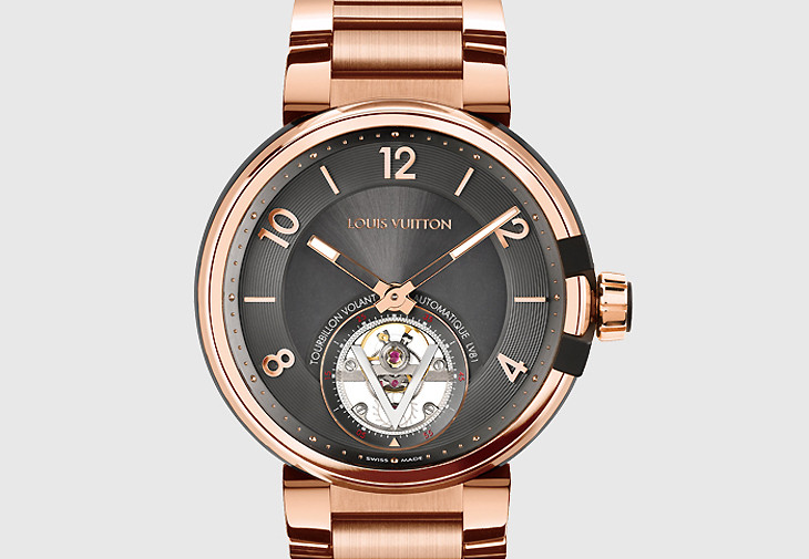 路易威登Tambour Evolution Flying Tourbillon腕錶