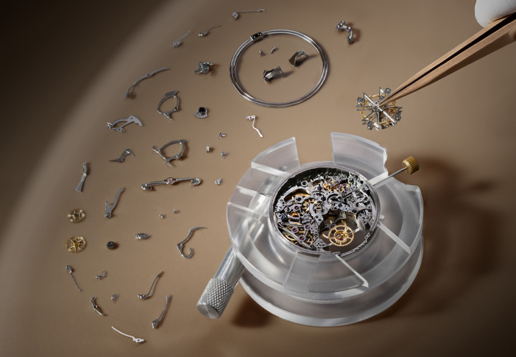VACHERON CONSTANTIN江詩丹頓Les Cabinotiers三問報時陀飛輪鏤雕腕錶