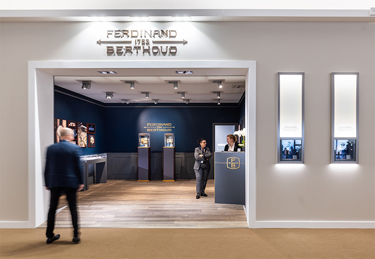 FERDINAND BERTHOUD Watches & Wonders展館