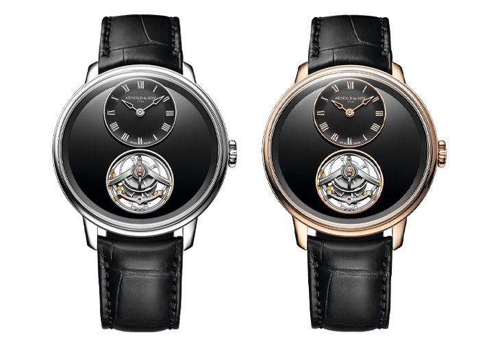 ARNOLD & SON亞諾錶Ultrathin Tourbillon縞瑪瑙腕錶