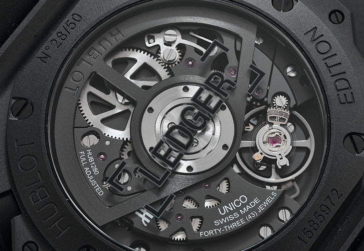 宇舶HUBLOT Big Bang Unico Legder琥珀金腕錶