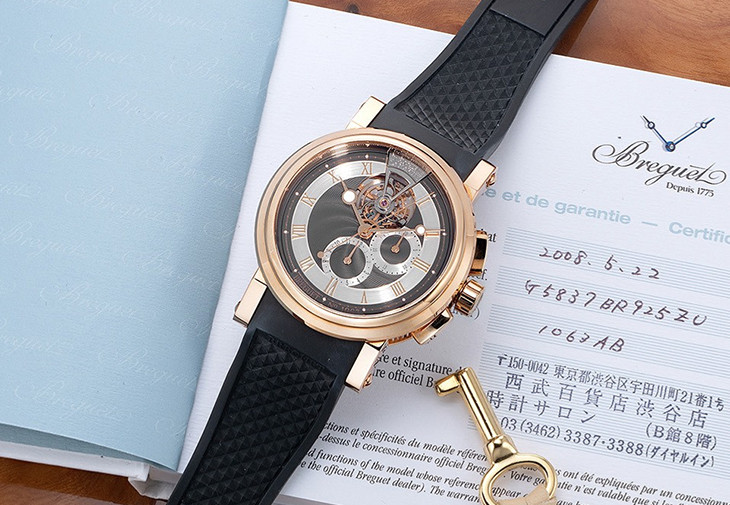 BREGUET Horloger De La Marine Ref.5837計時陀飛輪