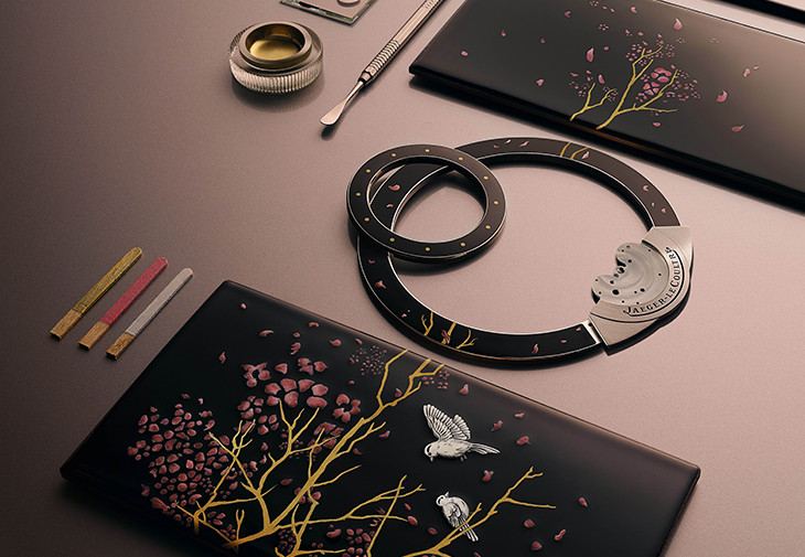 積家Atmos Régulateur‘Cherry Blossom’櫻花規範指針空氣鐘