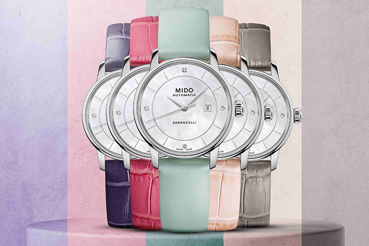 MIDO Baroncelli Signature Lady Colours永恆系列經典漾彩腕錶特別版