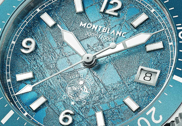 MONTBLANC萬寶龍Iced Sea系列日期顯示自動零氧腕錶