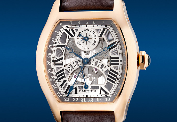CARTIER Tortue XL Perpetual Calendar Ref.W1580003逆跳萬年曆