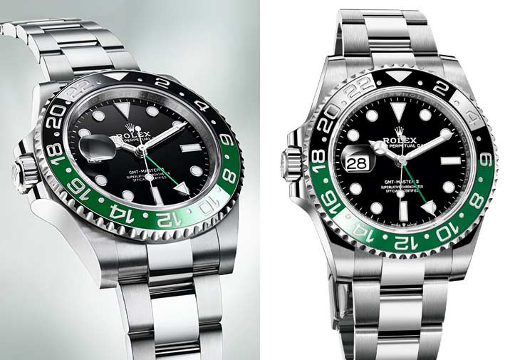 ROLEX勞力士左撇子GMT-Master II兩地時間腕錶126720 VTNR