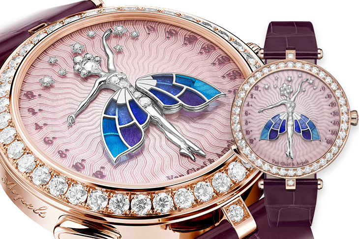 裙擺搖搖！梵克雅寶Lady Arpels Ballerines Enchantées雙逆跳腕錶