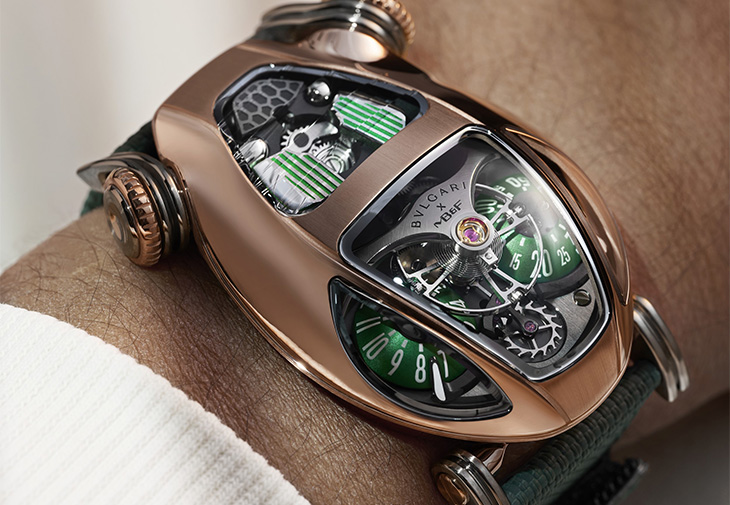 寶格麗BVLGARI x MB&F Serpenti聯名限量版腕錶