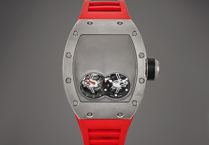 RICHARD MILLE Pablo Mac Donough RM053特別版鈦金屬陀飛輪腕錶