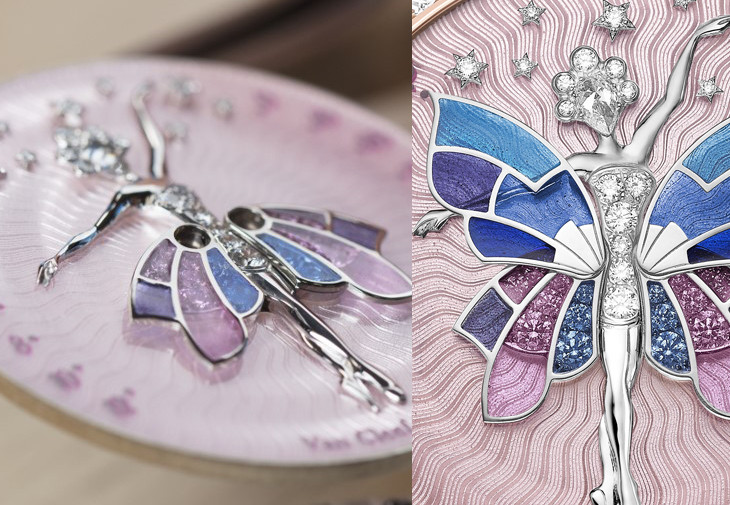 梵克雅寶Lady Arpels Ballerine Enchantée Rose Gold腕錶