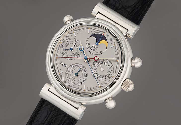 IWC Da Vinci達文西萬年曆追針計時碼錶