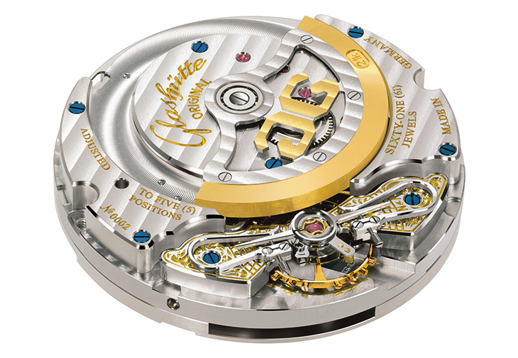 GLASHÜTTE ORIGINAL格拉蘇蒂原創PanoMaticLunar偏心月相腕錶