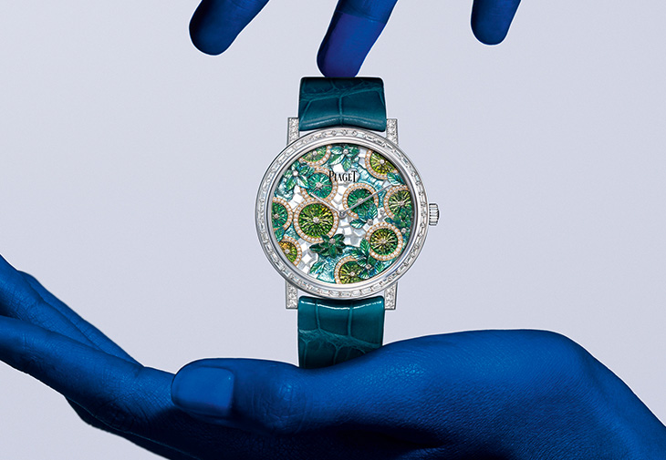 伯爵PIAGET Altiplano Joyful Sharing 18K白金鑽石頂級珠寶超薄腕錶