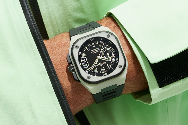 極致夜光錶殼 BELL & ROSS BR-X5 Green Lum