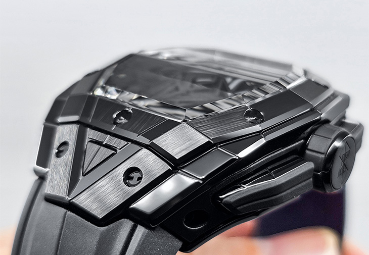 HUBLOT宇舶Sang Bleu刺青計時碼錶