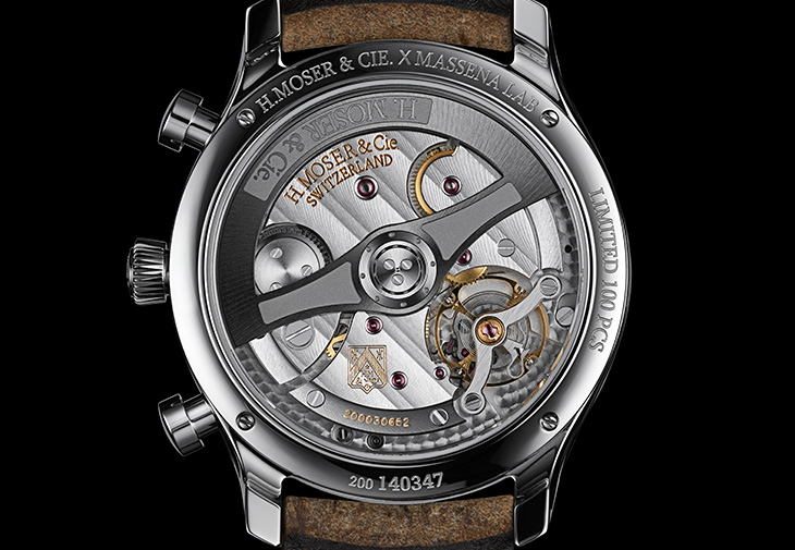 H. Moser & Cie.亨利慕時 Massena LAB 勇創者計時碼錶Compax