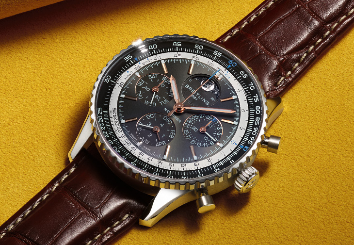 BREITLING百年靈Navitimer B19萬年曆計時腕錶