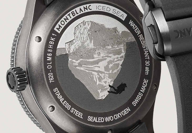 MONTBLANC萬寶龍Iced Sea系列日期顯示自動零氧腕錶