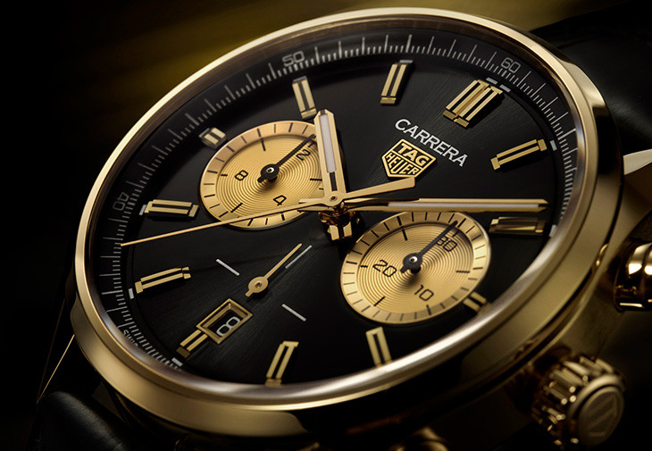 TAG Heuer Carrera黑金計時腕錶