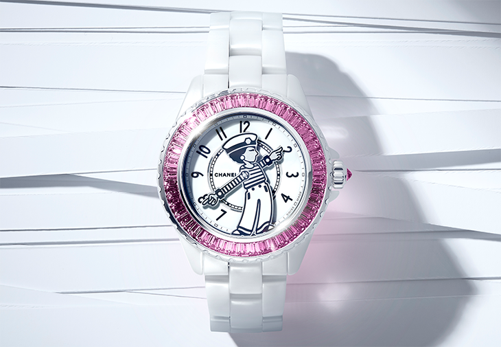 CHANEL 香奈兒 腕錶暨高級珠寶的獨立旗艦店 Mademoiselle J12 La Pausa限量腕錶 台北101