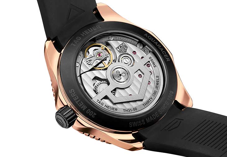 黃金TAG HEUER泰格豪雅Aquaracer Professional 200