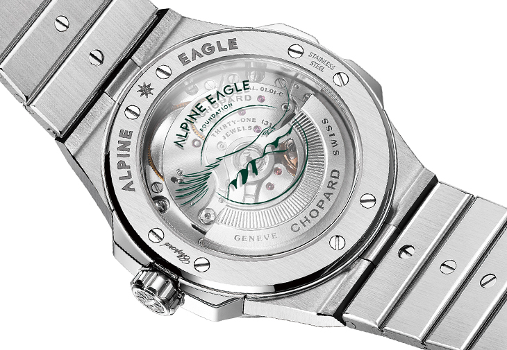 CHOPARD Alpine Eagle松樹綠面款