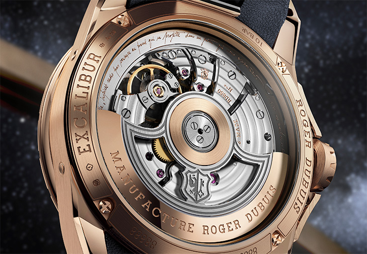 羅杰杜彼ROGER DUBUIS王者系列雙逆跳萬年曆限量腕錶