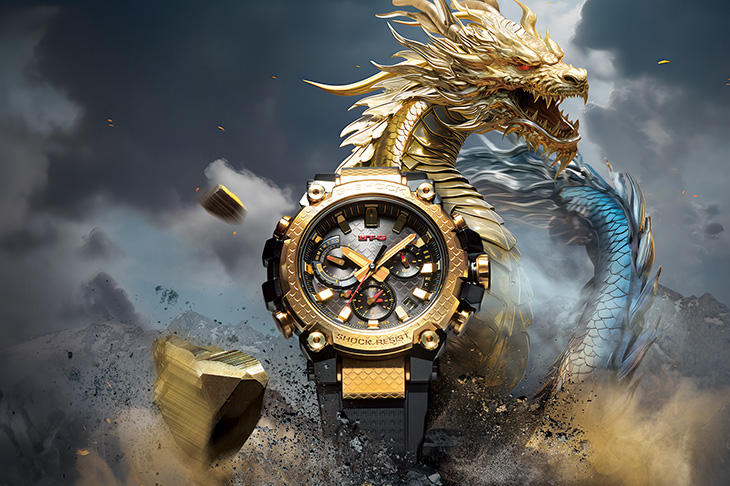 卡西歐G-SHOCK龍年限定生肖錶