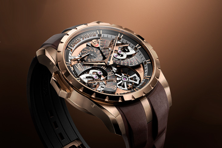 集結三問、萬年曆、陀飛輪  ROGER DUBUIS王者系列大複雜功能限量腕錶