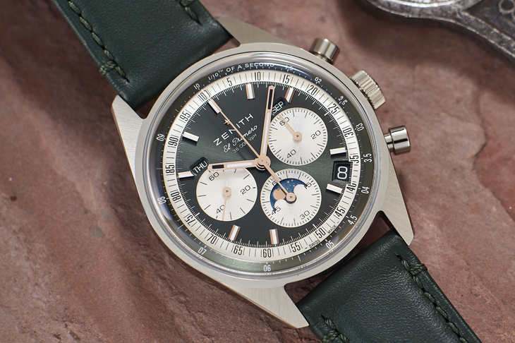 進化為1/10秒計時ZENITH Chronomaster Original Triple Calendar