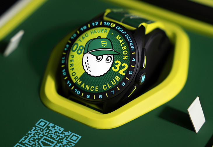 泰格豪雅TAG HEUER Connected Calibre E4智能腕錶45毫米Malbon Golf版