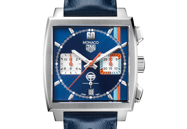 TAG HEUER Monaco Gulf特別版腕錶