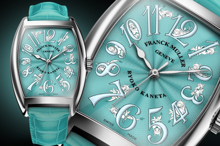 龍年最萌神話瑞獸 FRANCK MULLER Cintrée Curvex金田涼子龍年限量版腕錶