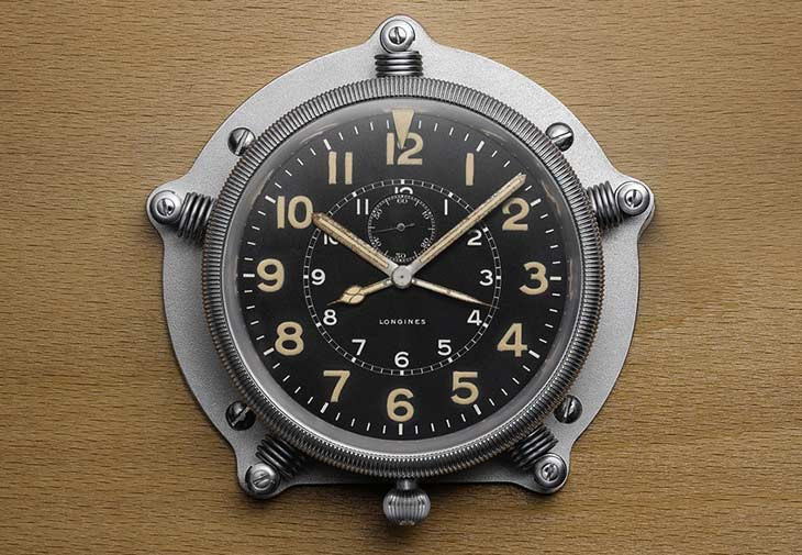 LONGINES浪琴表1930年代的飛行員座艙儀表