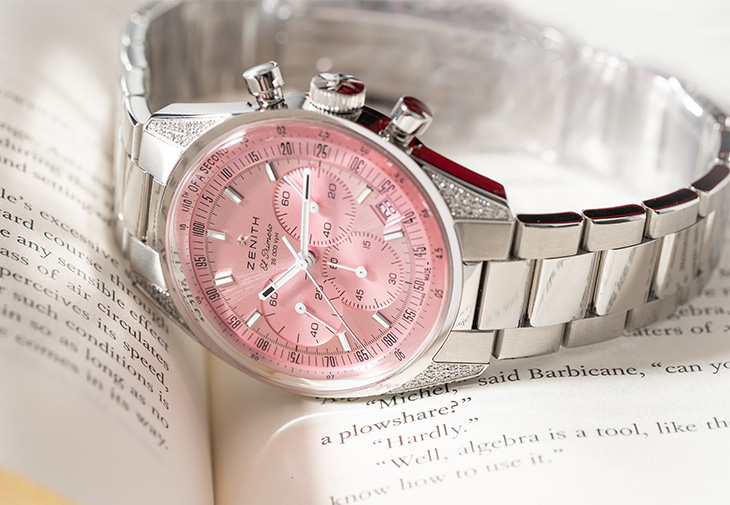 真力時ZENITH Chronomaster Original Pink 「Unique Piece for Susan G. Komen®」獨一之作粉紅腕錶