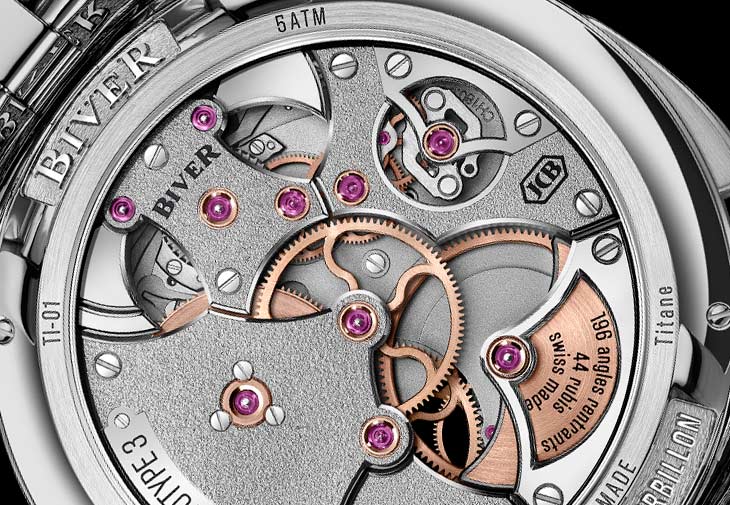 BIVER Carillon Tourbillon Biver鐘樂陀飛輪三問報時腕錶