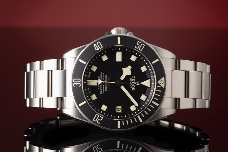 「左撇子」潛水錶推薦：帝舵表Pelagos LHD專業潛水腕錶25610TNL