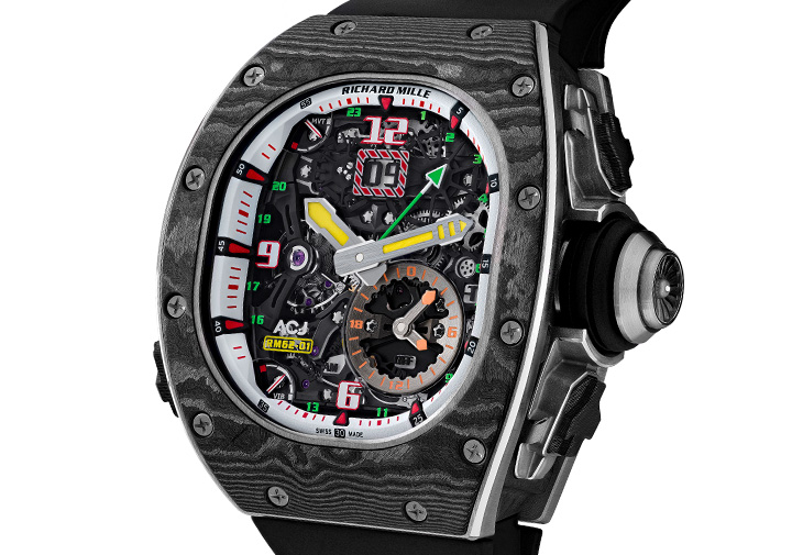 RICHARD MILLE RM 62-01 ACJ陀飛輪振動鬧鈴腕錶