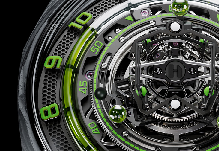 HYT Tourbillon Conique圓錐陀飛輪腕錶