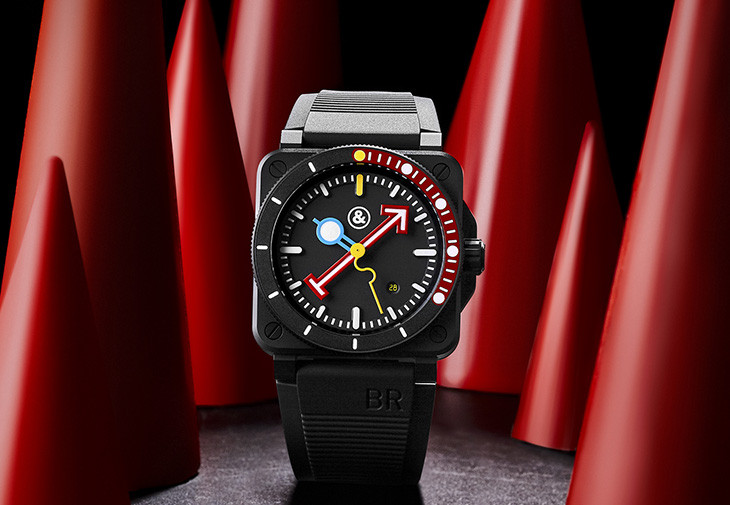BELL & ROSS × ALAIN SILBERSTEIN BR 03-92 MARINE 22