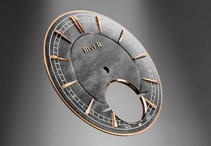 BIVER Carillon Tourbillon Biver鐘樂陀飛輪三問報時腕錶面盤