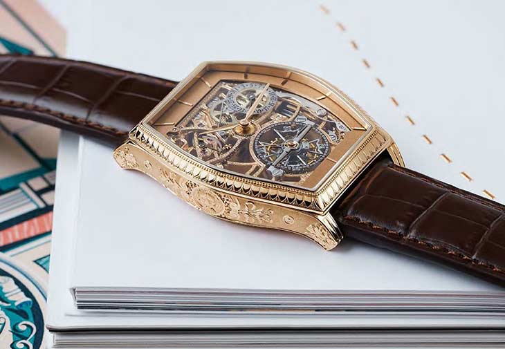 江詩丹頓VACHERON CONSTANTIN Les Cabinotiers閣樓工匠Malte鏤雕陀飛輪 Tribute to Haussmannian style腕錶