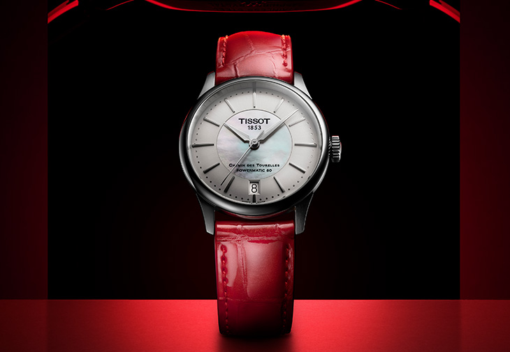 天梭表TISSOT Chemin Des Tourelles杜魯爾系列34mm自動腕錶