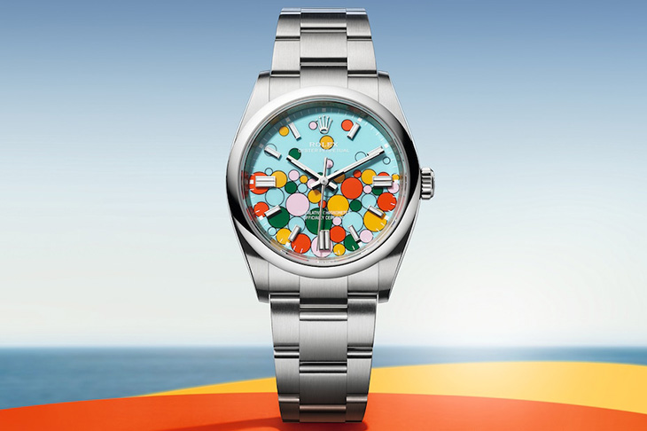 勞力士Oyster Perpetual 31、36、41 展現繽紛氣泡慶典　2023鐘錶與奇蹟