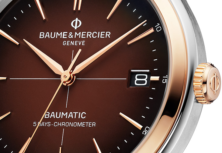 名士BAUME & MERCIER克里頓系列Baumatic腕錶