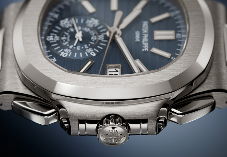 PATEK PHILIPPE百達翡麗Nautilus 5980/60G自動飛返計時碼錶