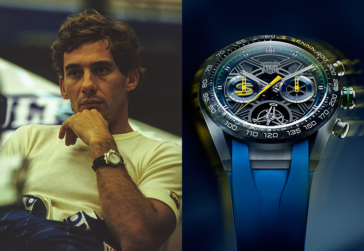 致敬一代車神洗拿！TAG Heuer Carrera x Senna限量版陀飛輪計時腕錶